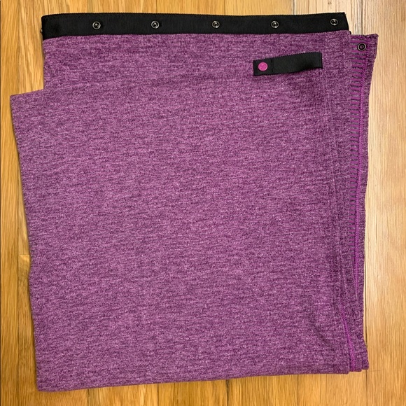 Vintage Lululemon Vinyasa Scarf. Pique. Ultraviolet Black. - Picture 3 of 7